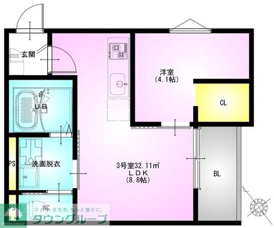 REGALEST 狭山の物件間取画像